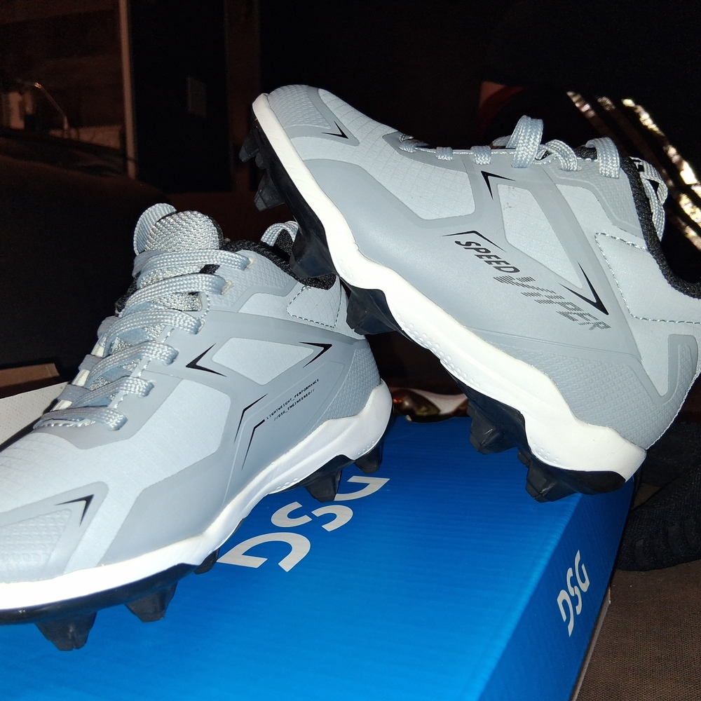 DSG Kids Sneakers - Light Gray and Black